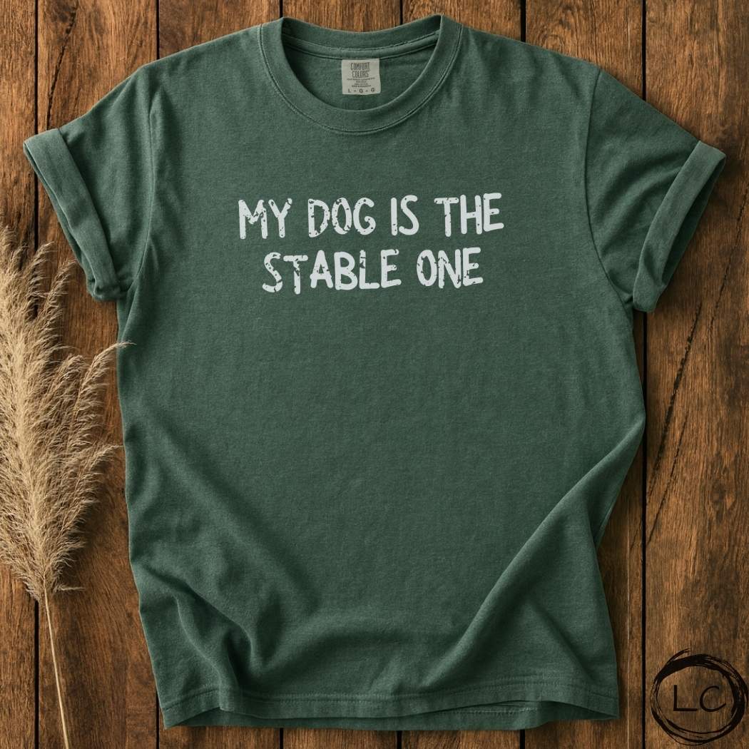 My Dog is the Stable One T-Shirt