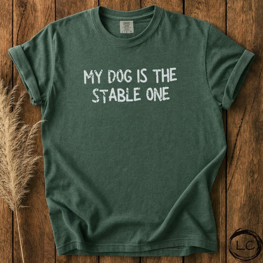My Dog is the Stable One T-Shirt