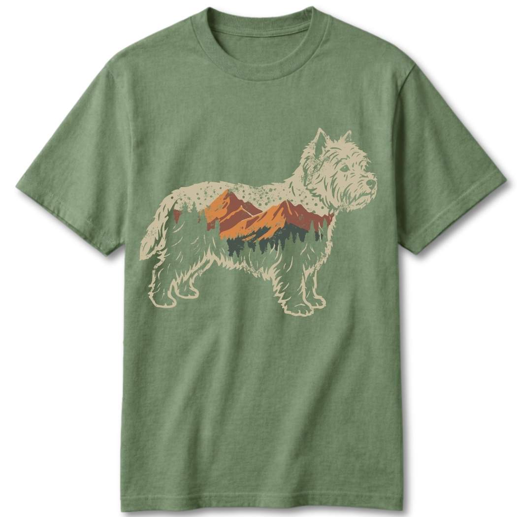 Nature Loving Westie T-Shirt