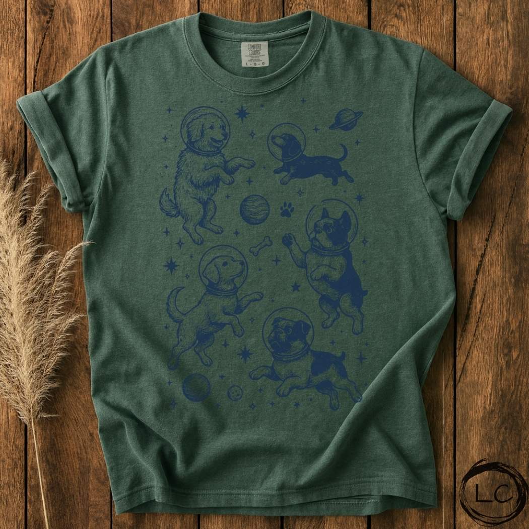 Dogs in Space Tee