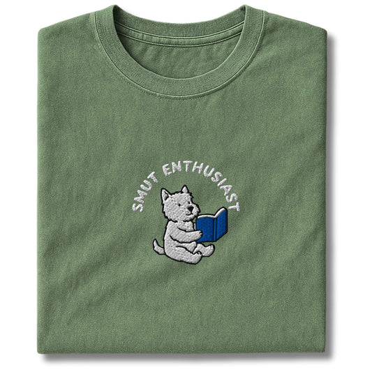 Embroidered Westie Smut Enthusiast T-Shirt