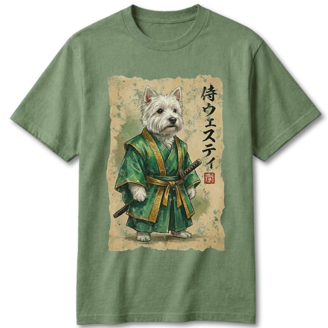 Samurai Westie T-Shirt