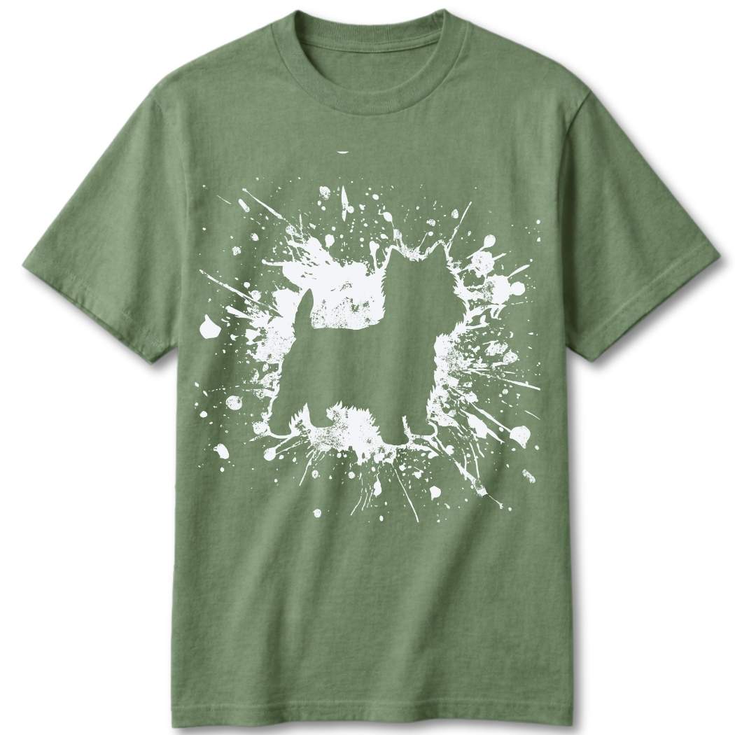Ink Splash Westie T-Shirt
