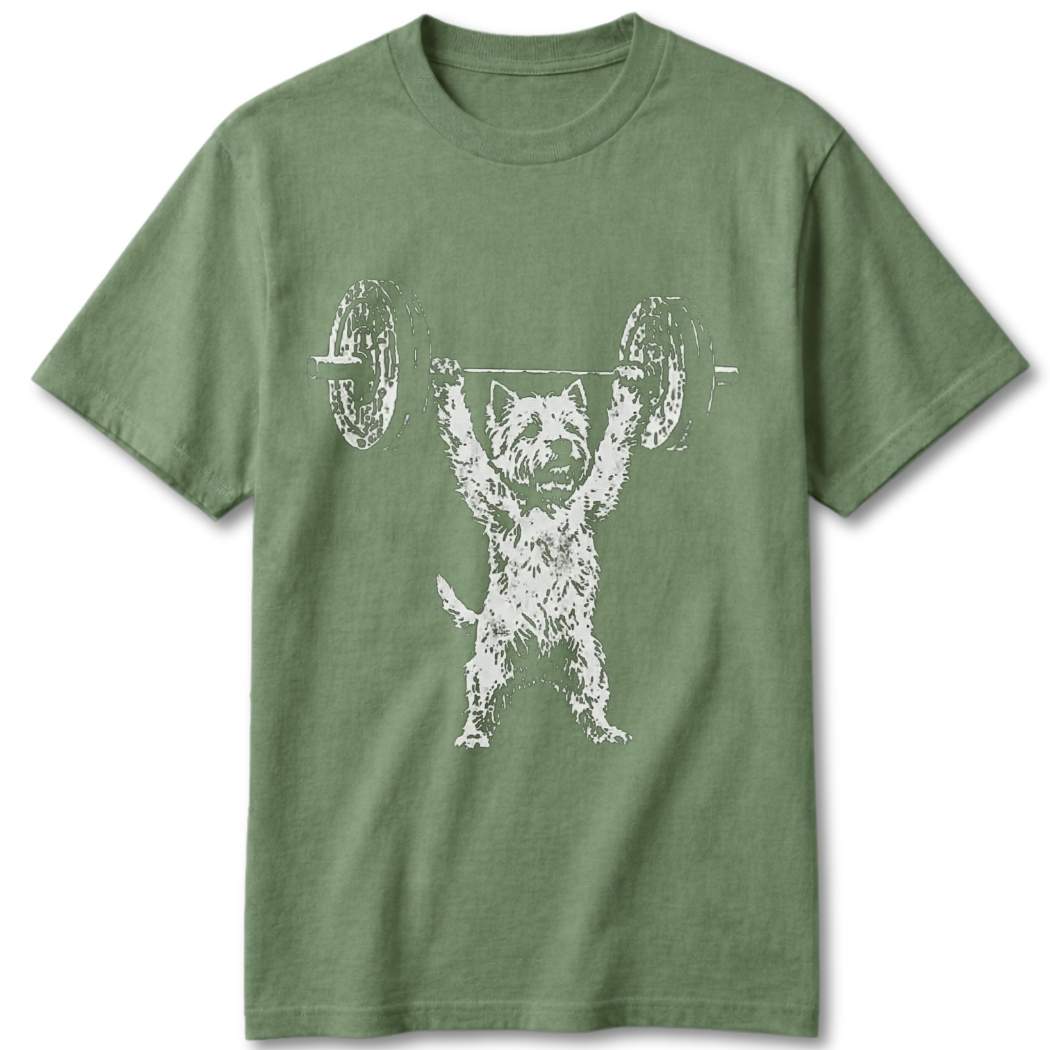 Westie Powerlifting T-Shirt