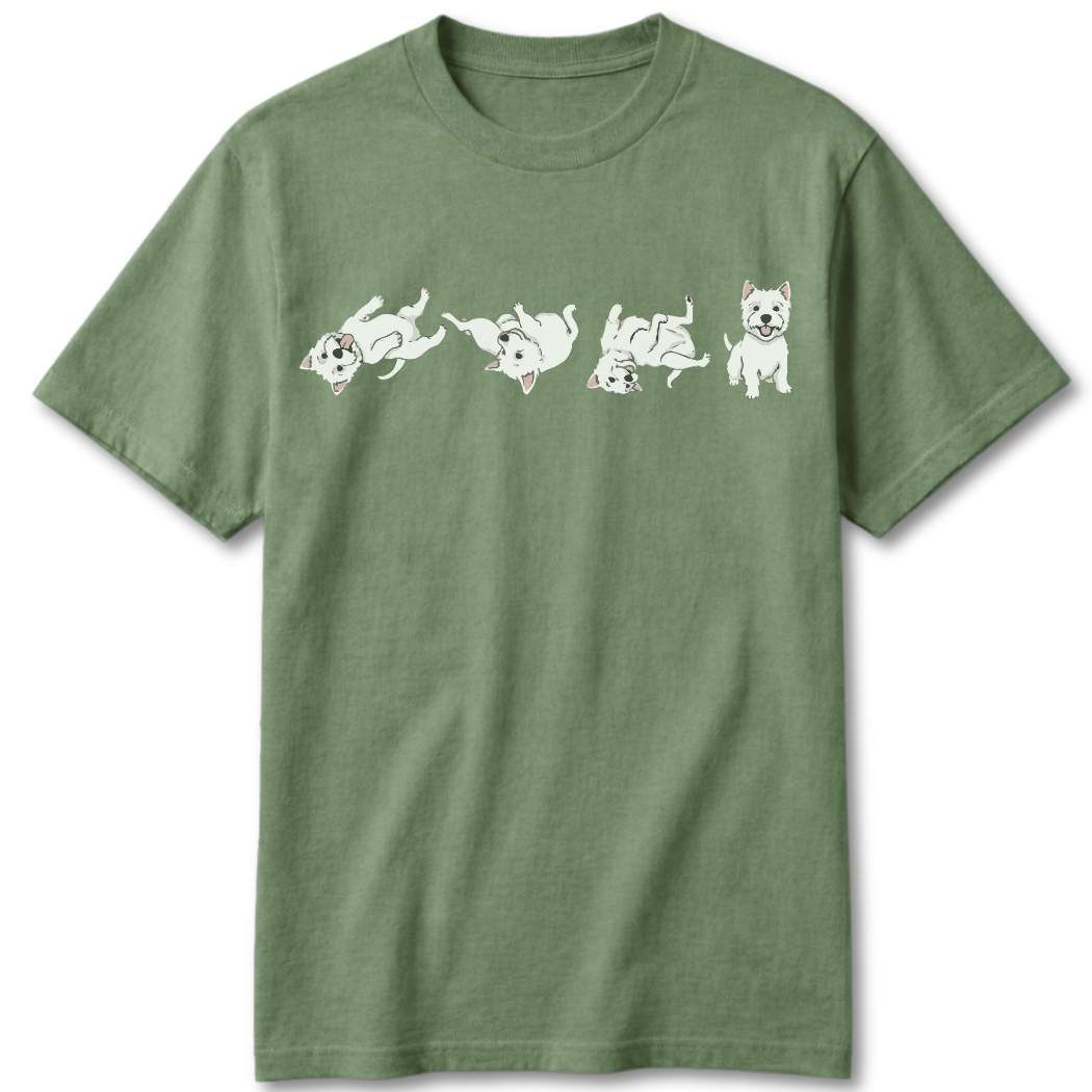 Westie Being Westie T-Shirt