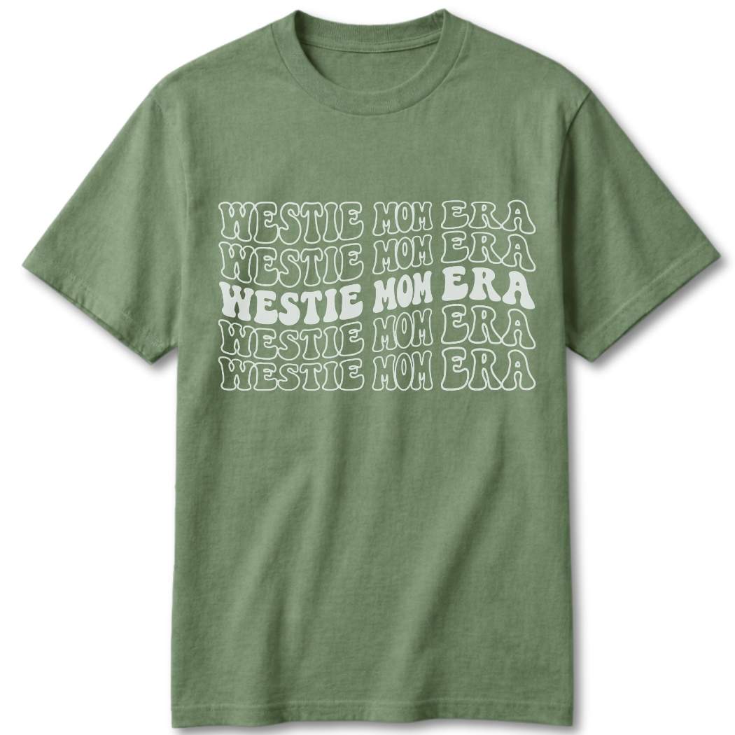 Westie Mom Era T-Shirt