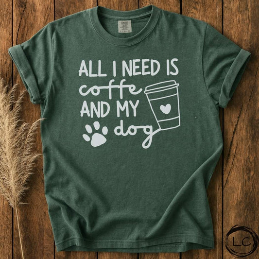 Coffee and Dog T-Shirt