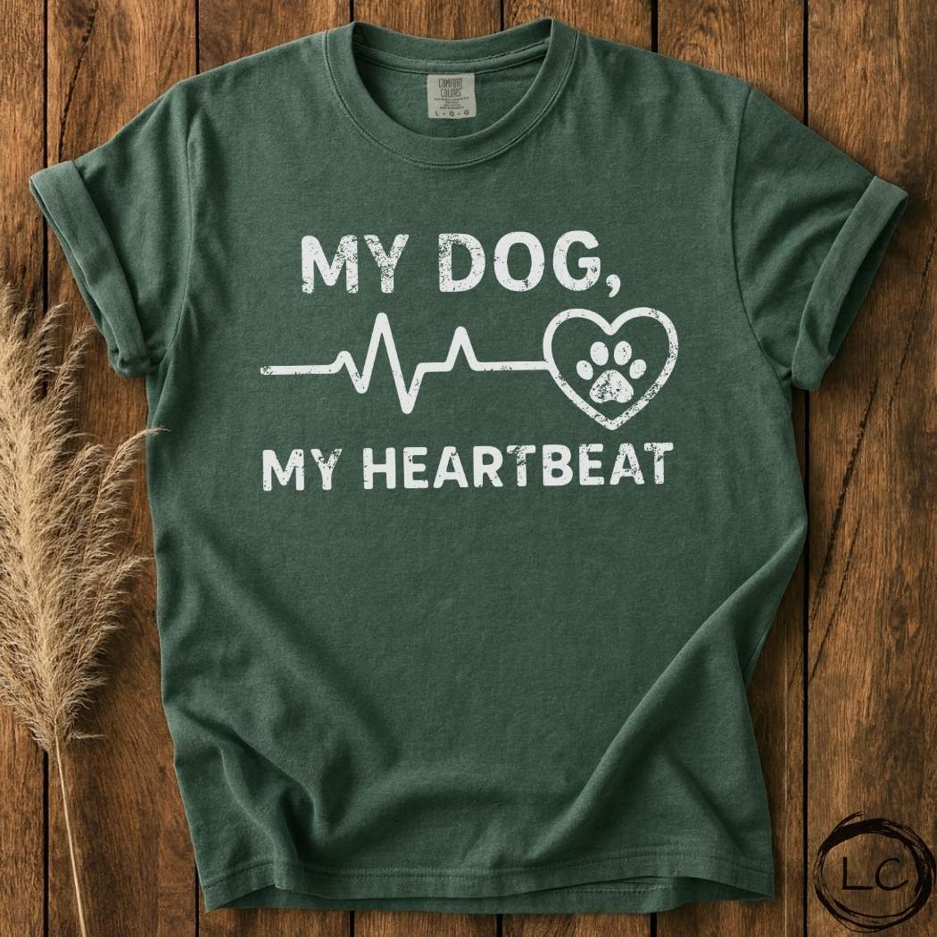 My Dog, My Heartbeat T-Shirt