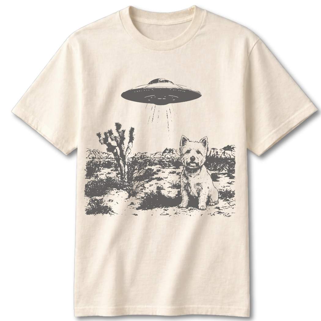 Area 51 Westie T-Shirt