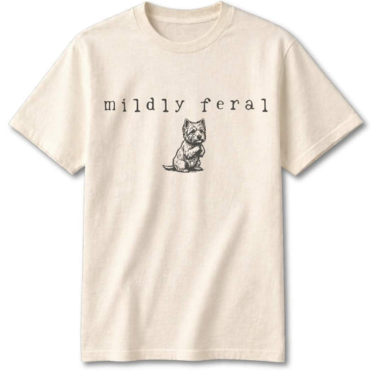 Mildly Feral Westie T-Shirt