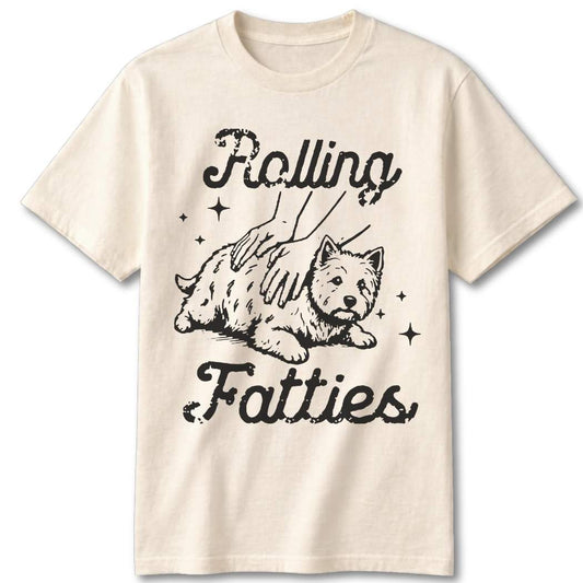 Rolling Fatties Westie T-Shirt