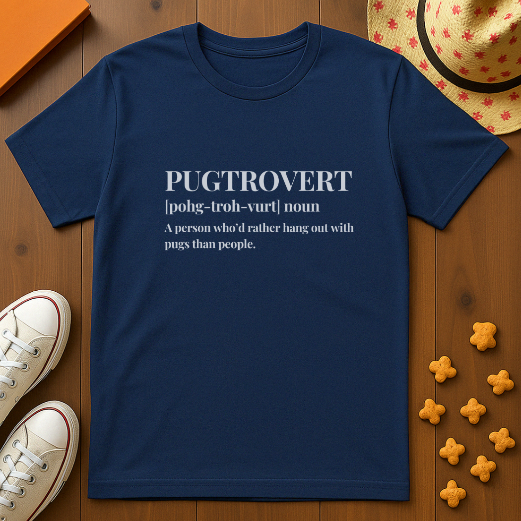 Pugtrovert T-Shirt