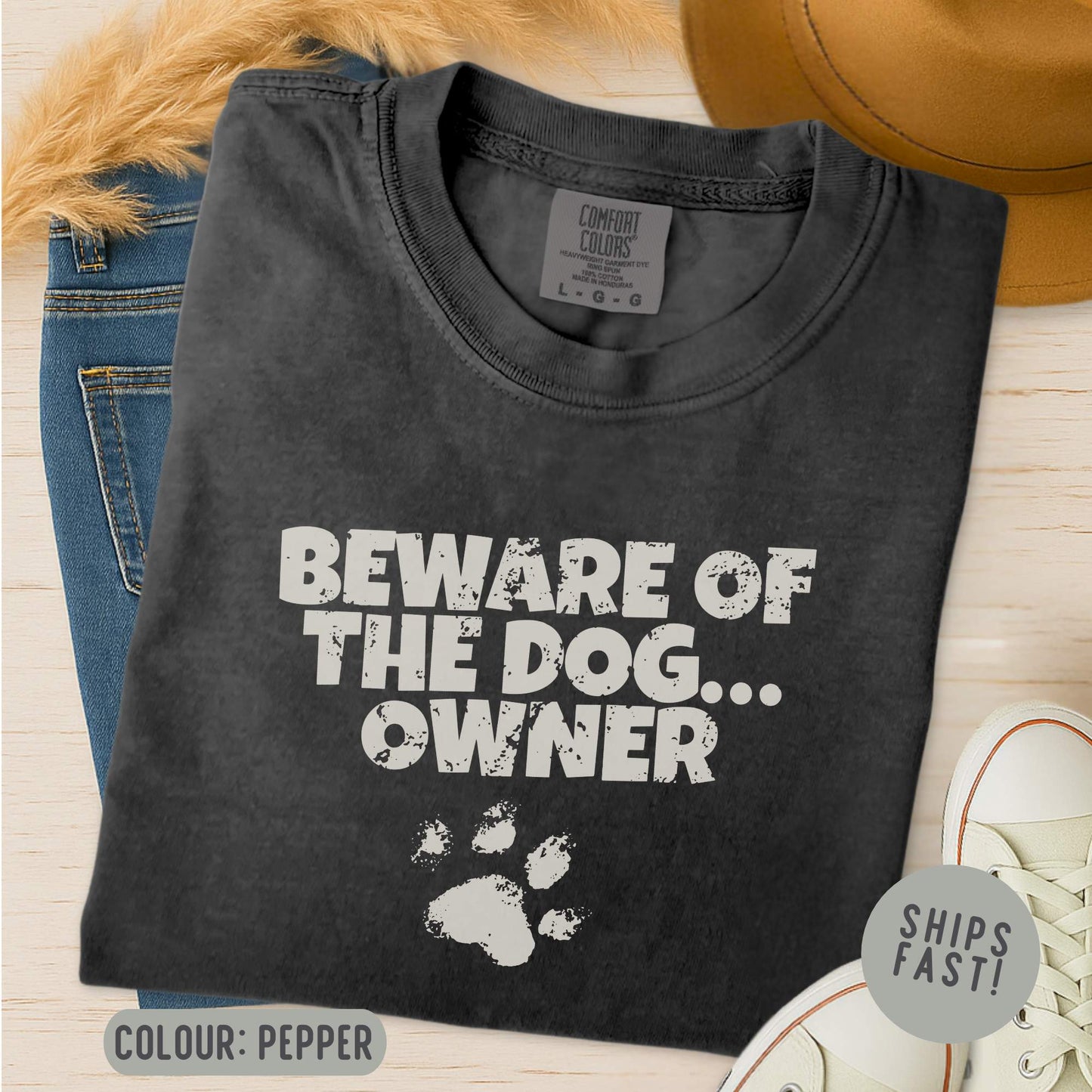 Beware  Of The Dog Owner T-Shirt
