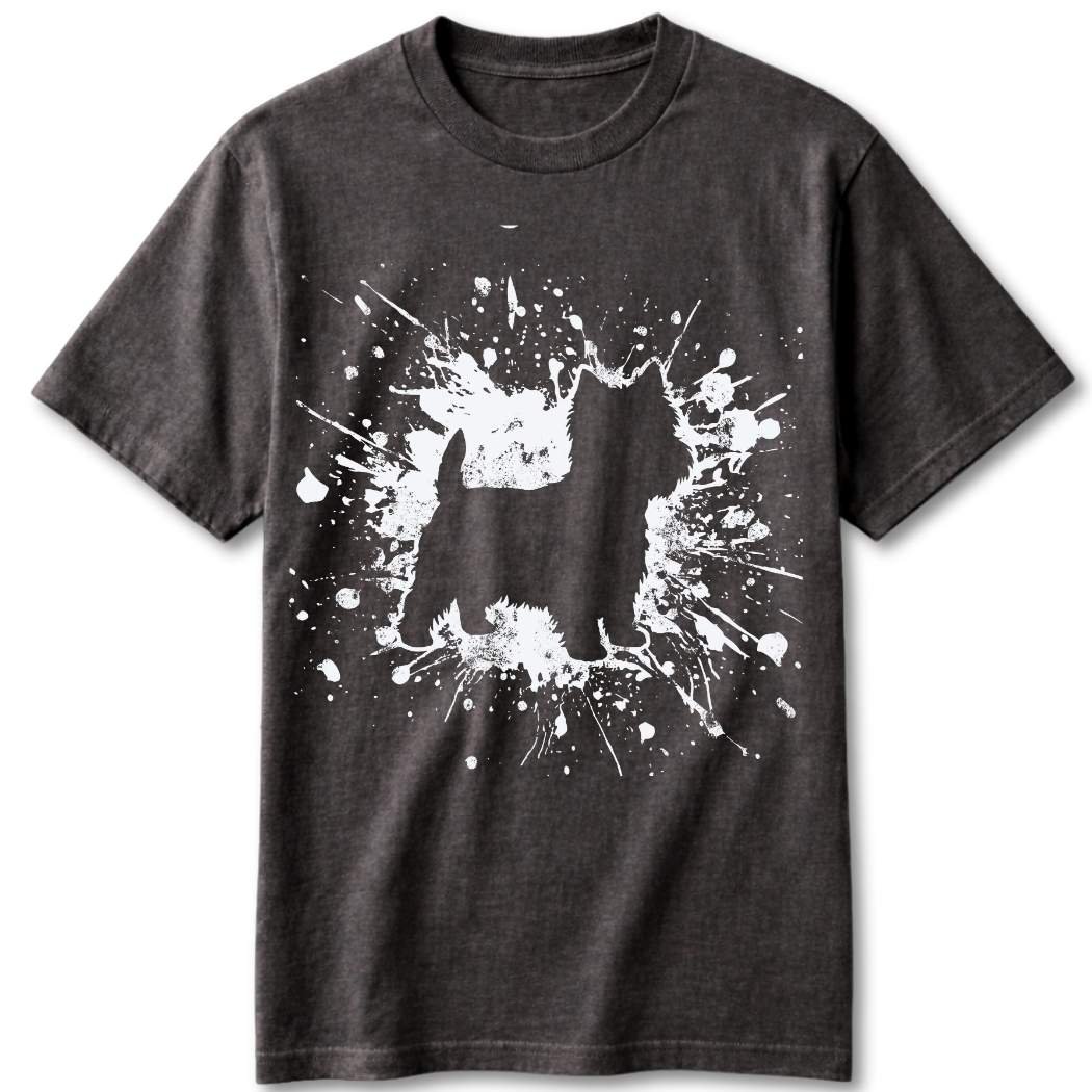 Ink Splash Westie T-Shirt