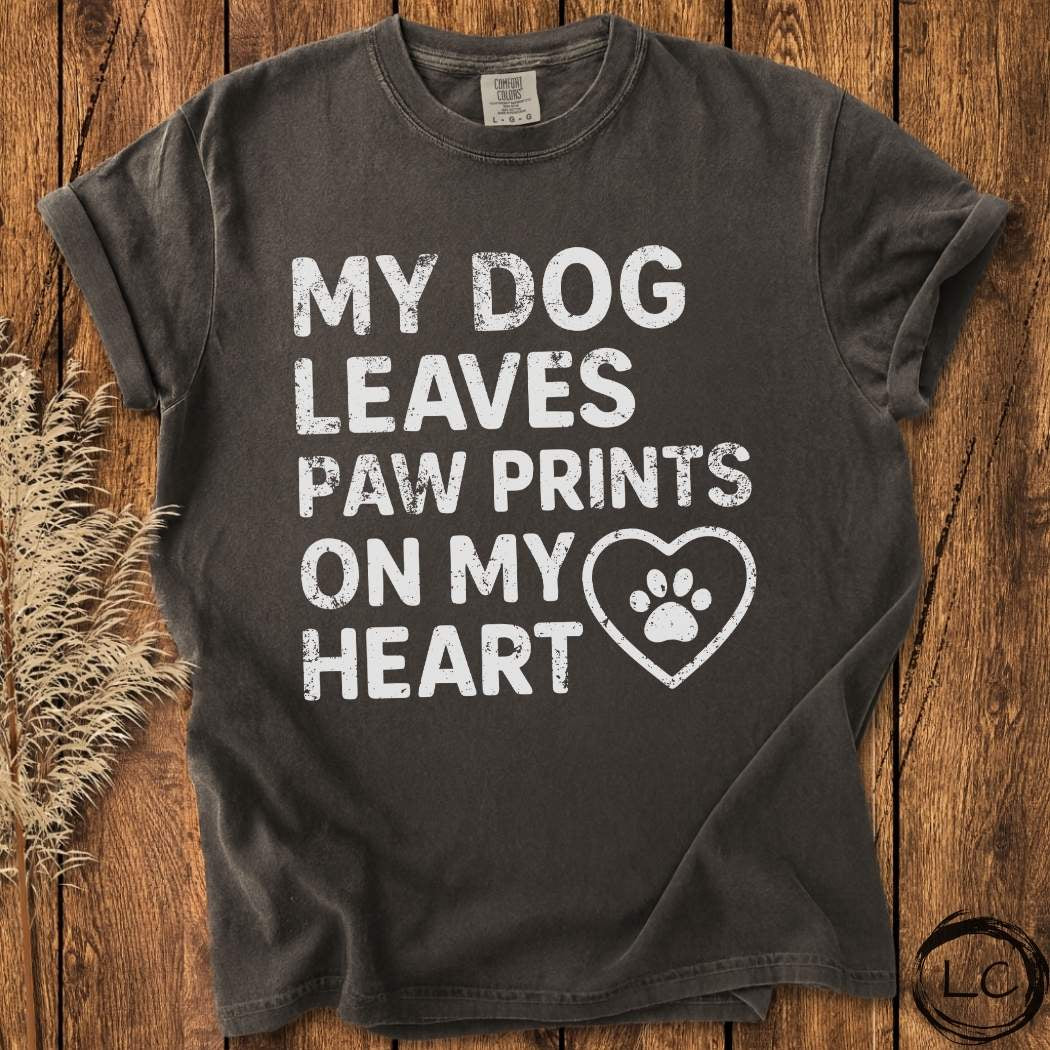 Pawprints on my Heart T-Shirt