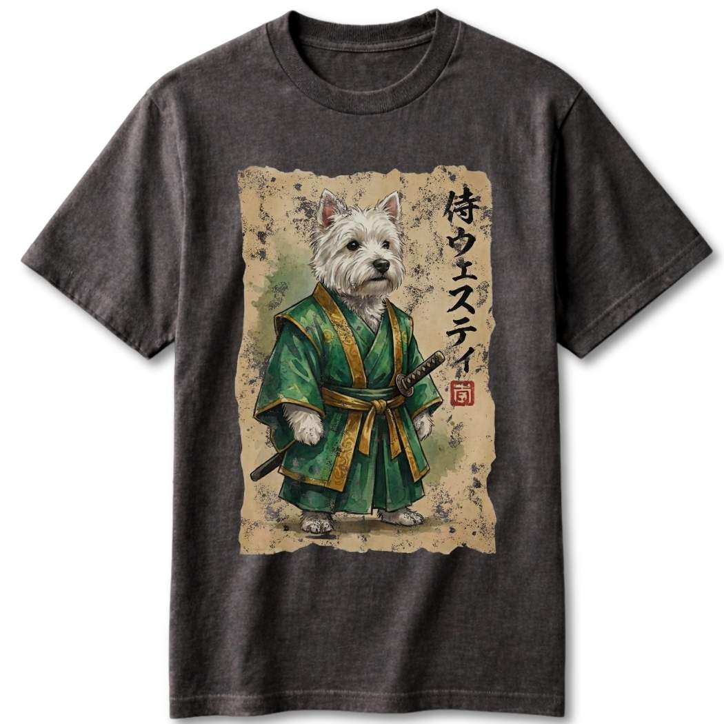 Samurai Westie T-Shirt