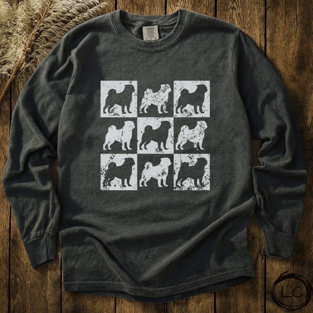 Pug Long Sleeve T-Shirt