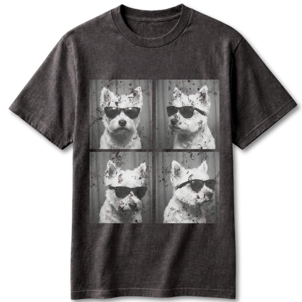 Westie Photo Booth T-Shirt