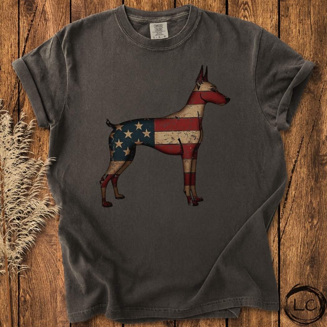Patriotic Doberman T-Shirt