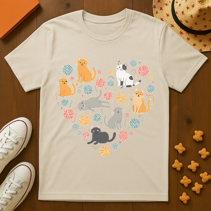 Cat Heart T-Shirt