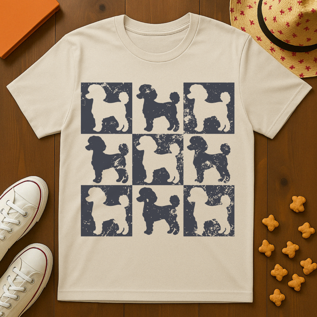 Poodle Print T-Shirt
