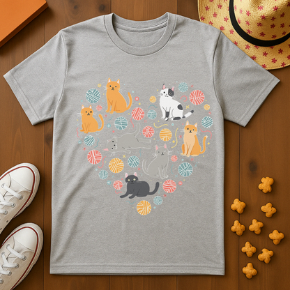 Cat Heart T-Shirt