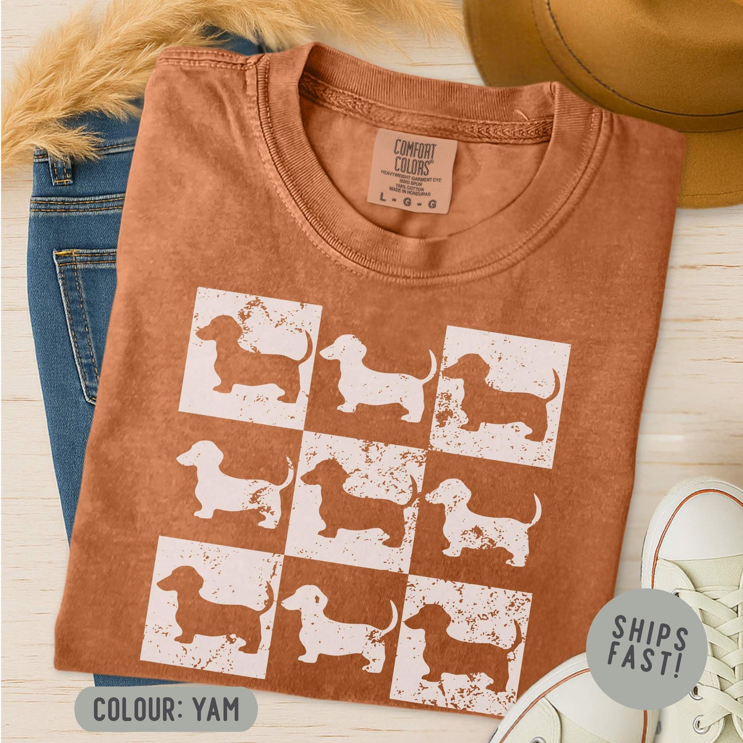 Comfort Colors Dachshund T-Shirt