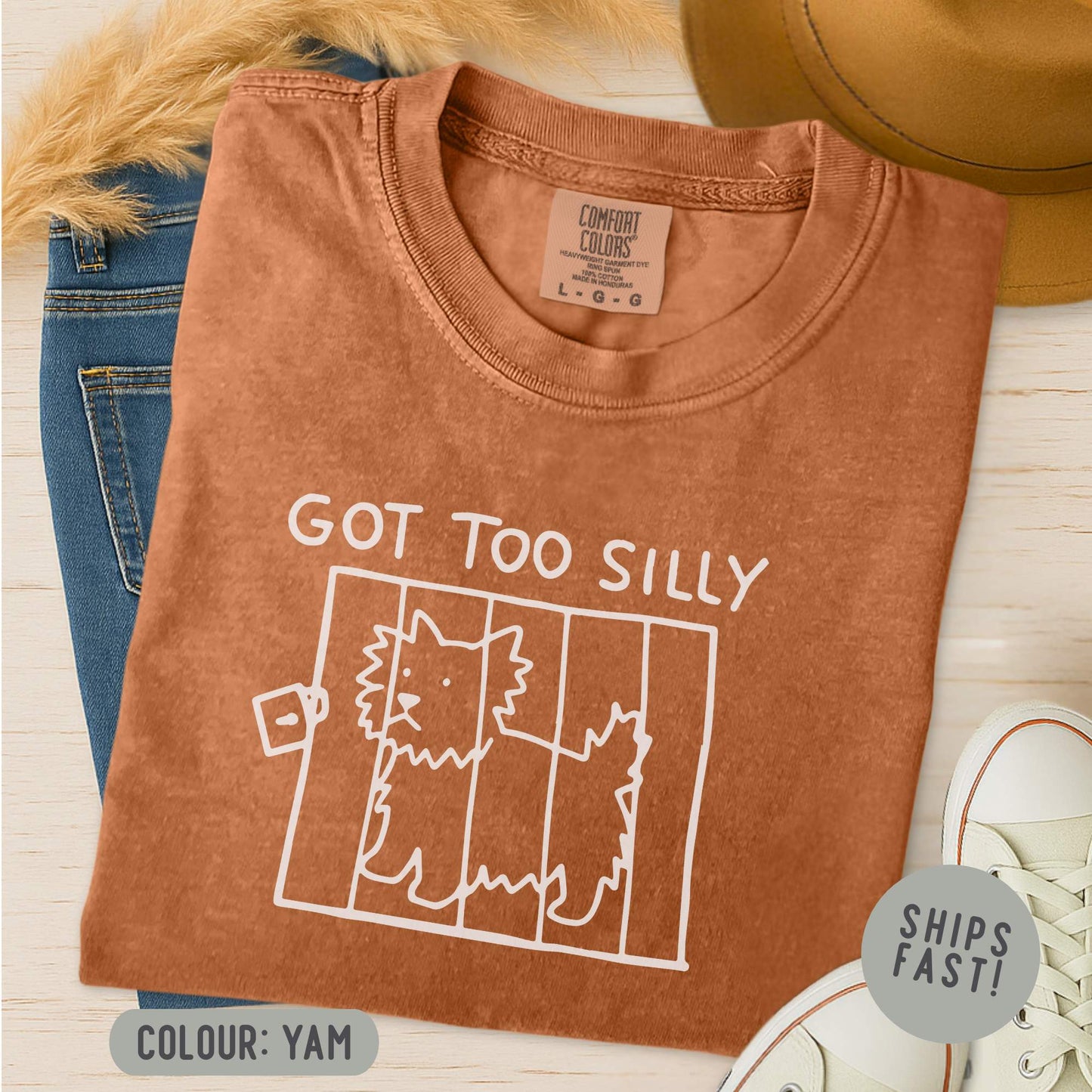 Westie Got Too Silly T-Shirt