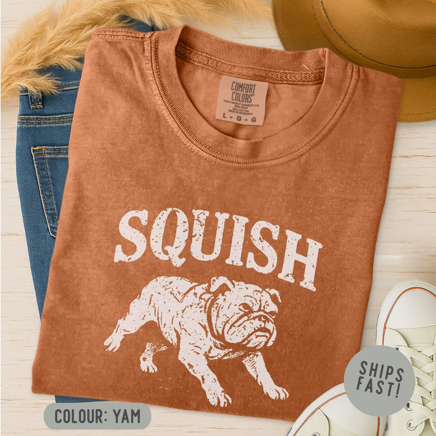 English Bulldog Squish T-Shirt