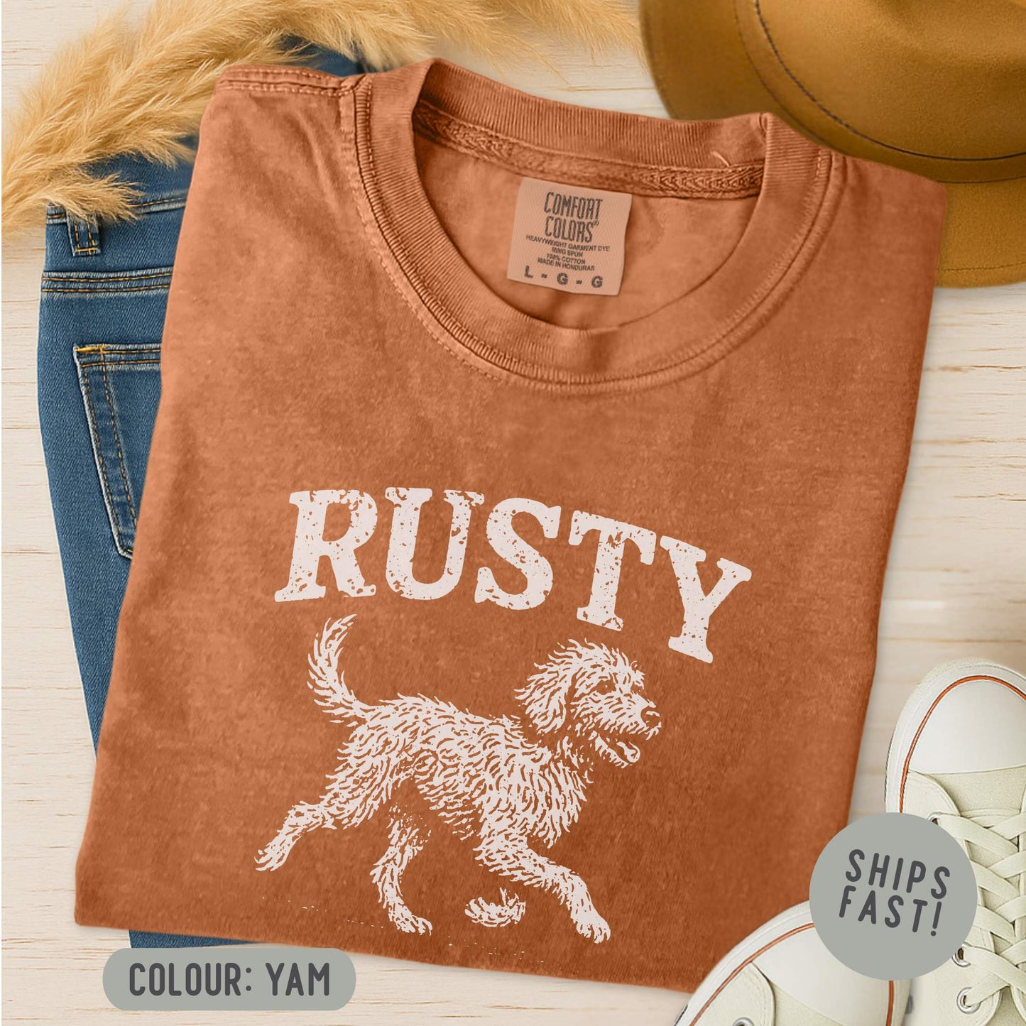 Irish Doodle Rusty T-Shirt