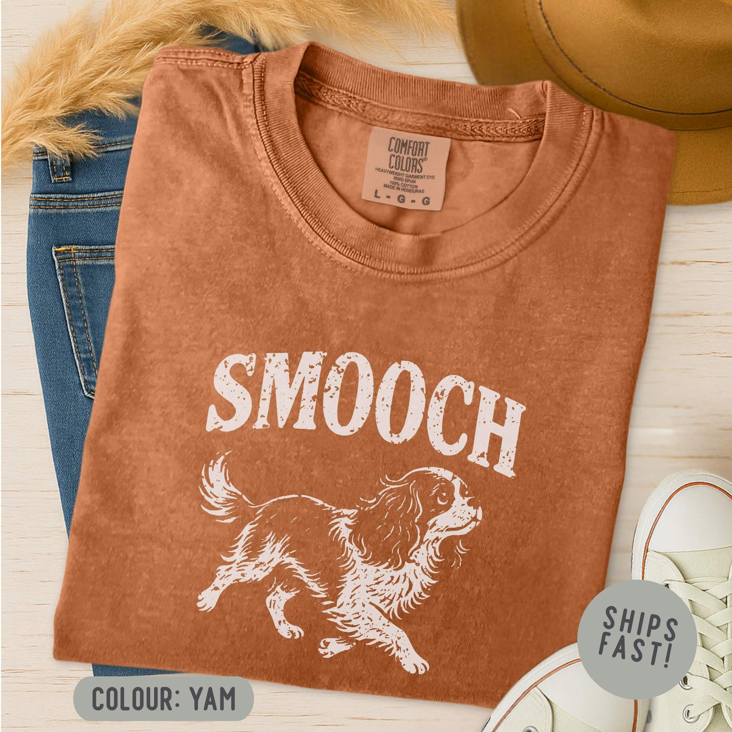 Cavalier King Charles Spaniel Smooch T-Shirt