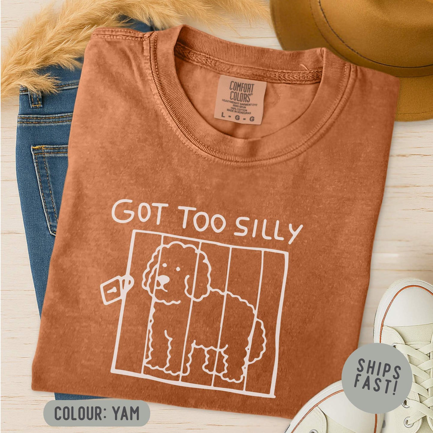 Sheepadoodle Got Too Silly T-Shirt