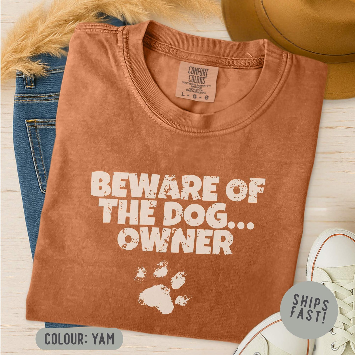Beware  Of The Dog Owner T-Shirt