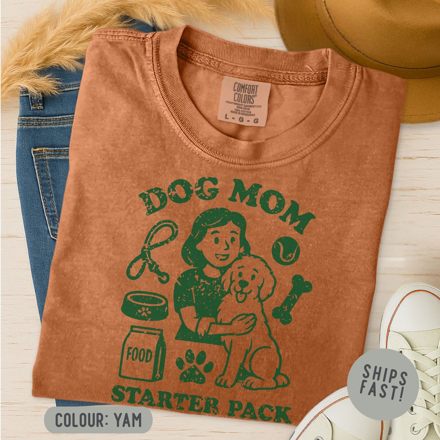 Dog Mom Starter Pack T-Shirt