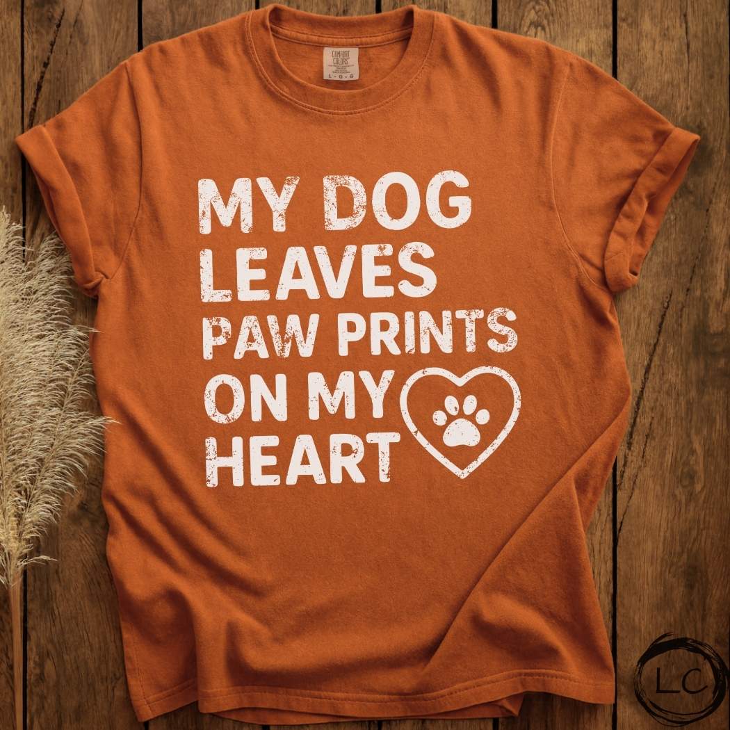 Pawprints on my Heart T-Shirt