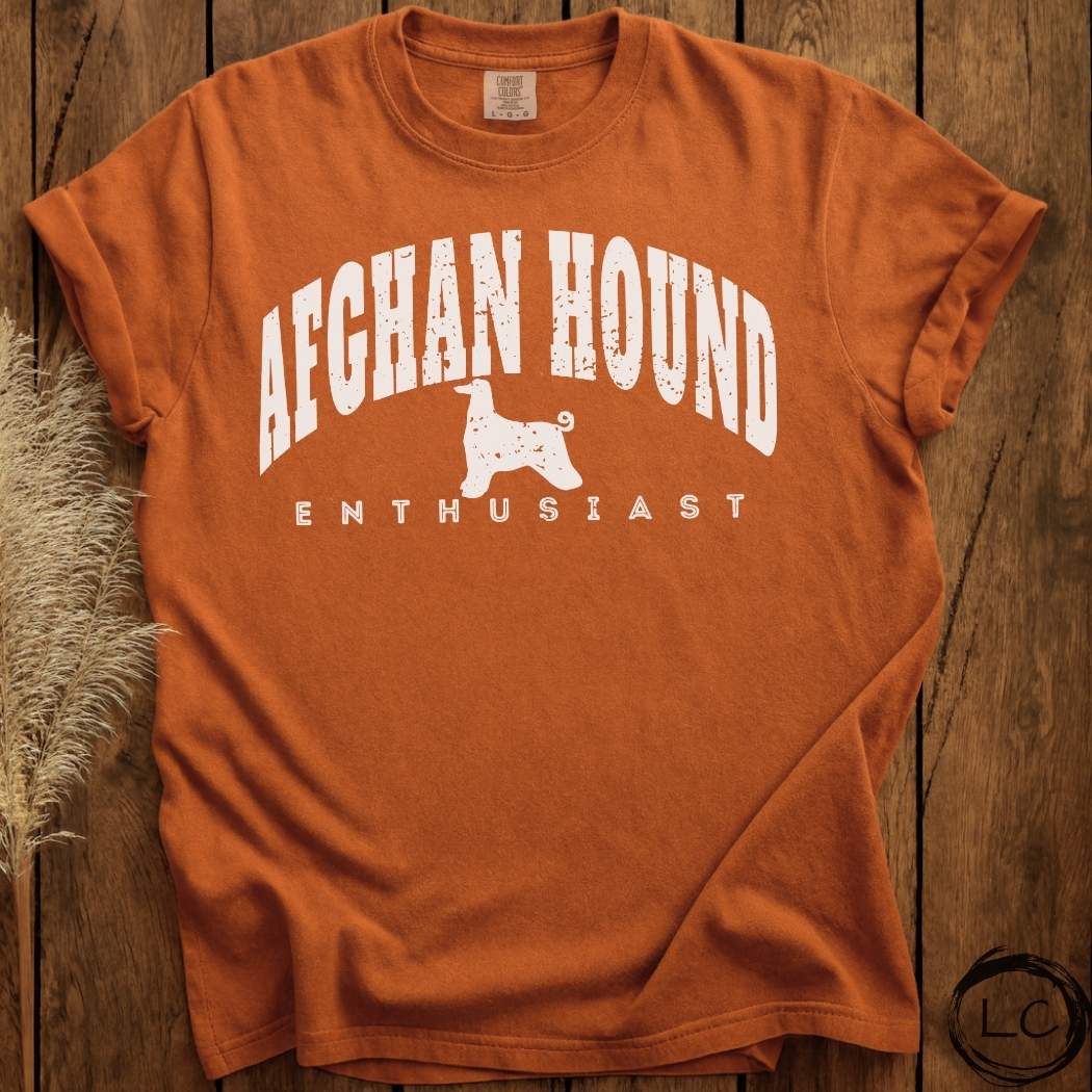 Afghan Hound Enthusiast T-Shirt