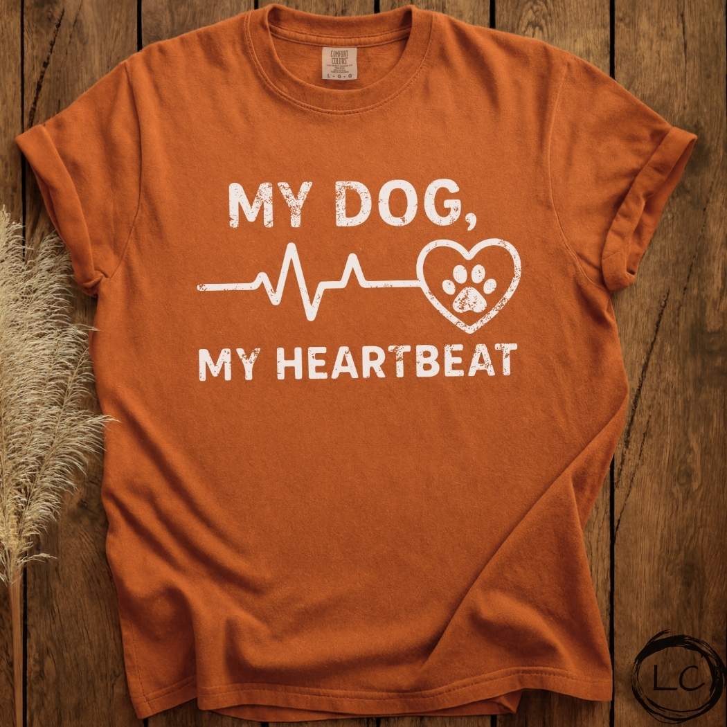 My Dog, My Heartbeat T-Shirt